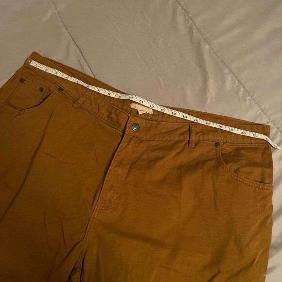 Woman Within Size 22w Petite Dark Brown Pants - Picture 5 of 9